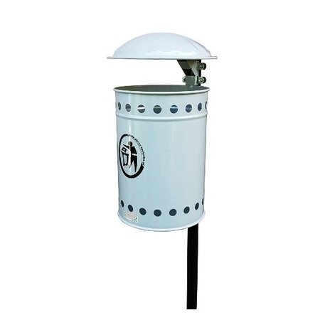 Metal litter bin 'BS/KU034 / 20L/40L'