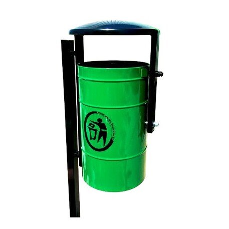 Metal litter bin 'BS/KU043 / 35L'