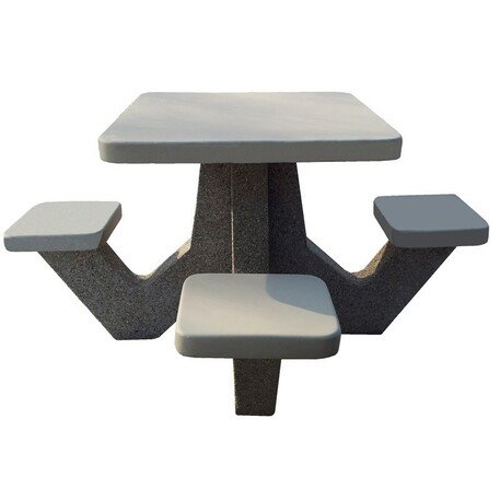 Concrete bench + table 'BR/SG047/MDL'