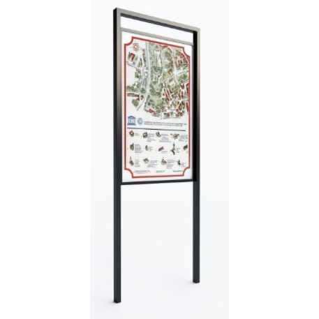Information stand / Display board 'Modernista 913'