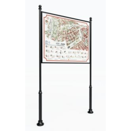 Information stand / Display board 'Classico 902'
