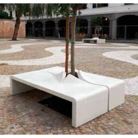 Concrete bench 'Life'