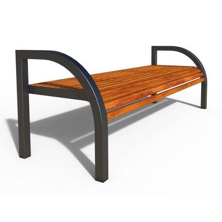 Metal bench without backrest 'IROKO_STF/23-02-12MDL'