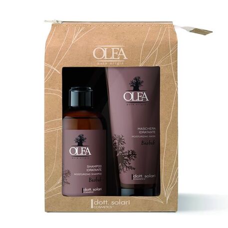 Dott.Solari Cosmetics OLEA Baobab moisturizing Kit Shampoo + Mask with Baobab &amp  Linseed Oil, 250ml + 200ml