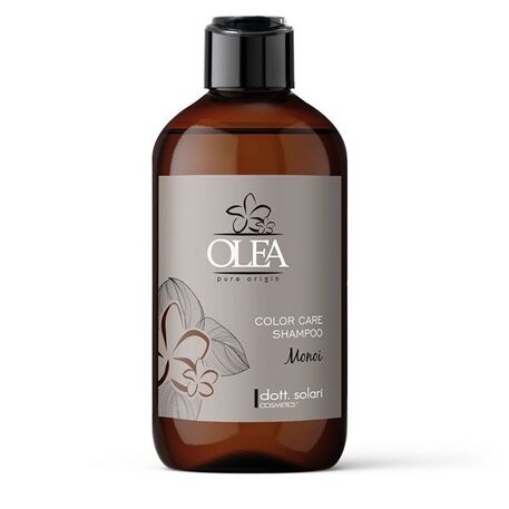 Dott.Solari Cosmetics OLEA Color Care Shampoo with Monoi Oil, Shampoo für gefärbtes Haar mit Monoi-Öl, 250ml
