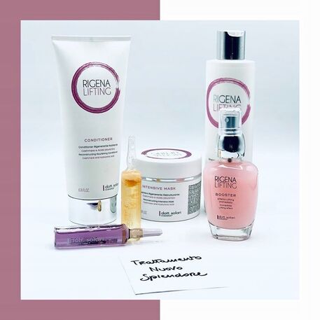  Dott.Solari Cosmetics  Rigena Lifting Home Set Regenerating Repairer, Atstatomasis plaukų priežiūros rinkinys naudojimui namuose