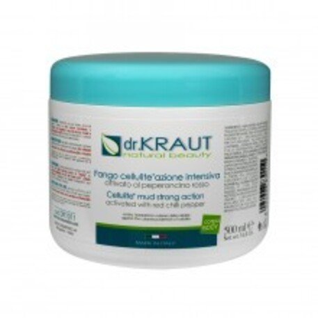 ‘Dr. Kraut’ Cellulite Mud Strong Action Stipraus poveikio purvas prieš celiulitą 500ml