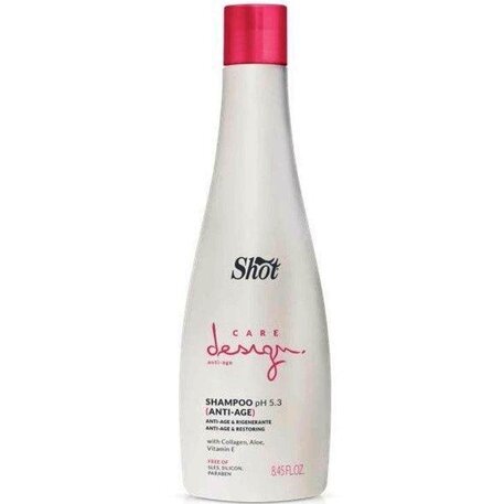  Shot  Care Design Anti-Age Shampoo Шампунь восстанавливающий с коллагеном, 250ml