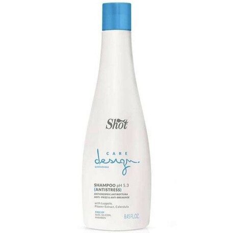  Shot  Care Design Antistress Shampoo, Шампунь анти-стресс против ломкости волос, 250ml