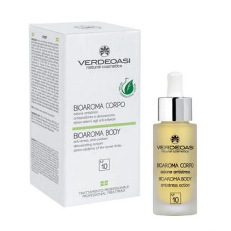 ‘VERDEOASI’ Bioaroma Body N.10 Masažinis antistresinis aliejus 30ml