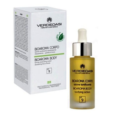 ‘VERDEOASI’ Bioaroma Body Nr. 9 tonizuojantis, elastingas koncentratas odai su strijomis 30ml