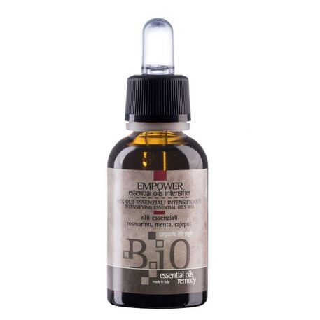 'Sinergy Cosmetics' B.iO Essential Oils Remedy Empower Essential Oils, Hair-Loss, Концентрированный набор масел против выпадения волос с мятой, маслами розмарина, 30мл