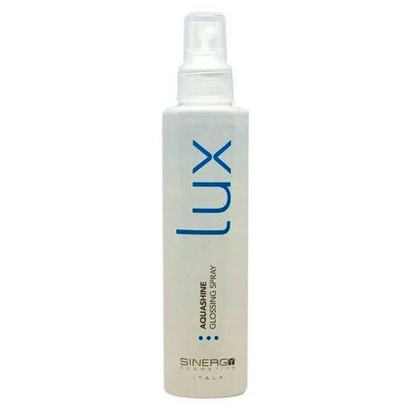  SINERGY Cosmetics  Style Lux Aquashine Glossing Spray, Švytėjimo suteikiantis apsauginis plaukų purškiklis, 150ml