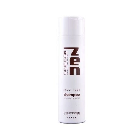 SINERGY Cosmetics  Zen Protective After Color Shampoo, Dažytų plaukų šampūnas su ananasų, pasiflorų, mangų, papajos aliejais, 250ml